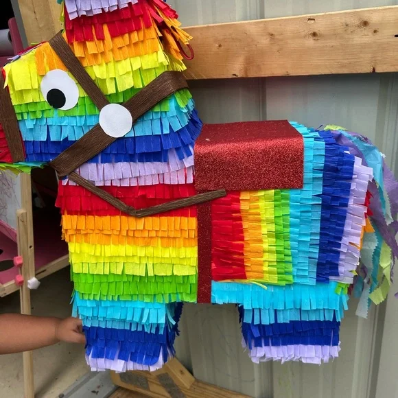 Colorful Donkey Piñata for Parties - Picture 6 of 6